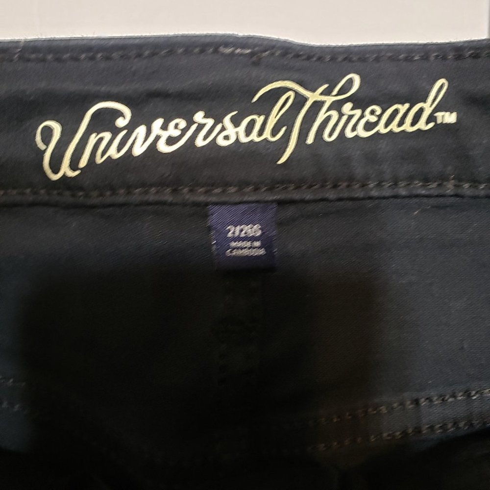 Universal Thread Black High Rise Skinny Denim Jeans - Picture 6 of 8